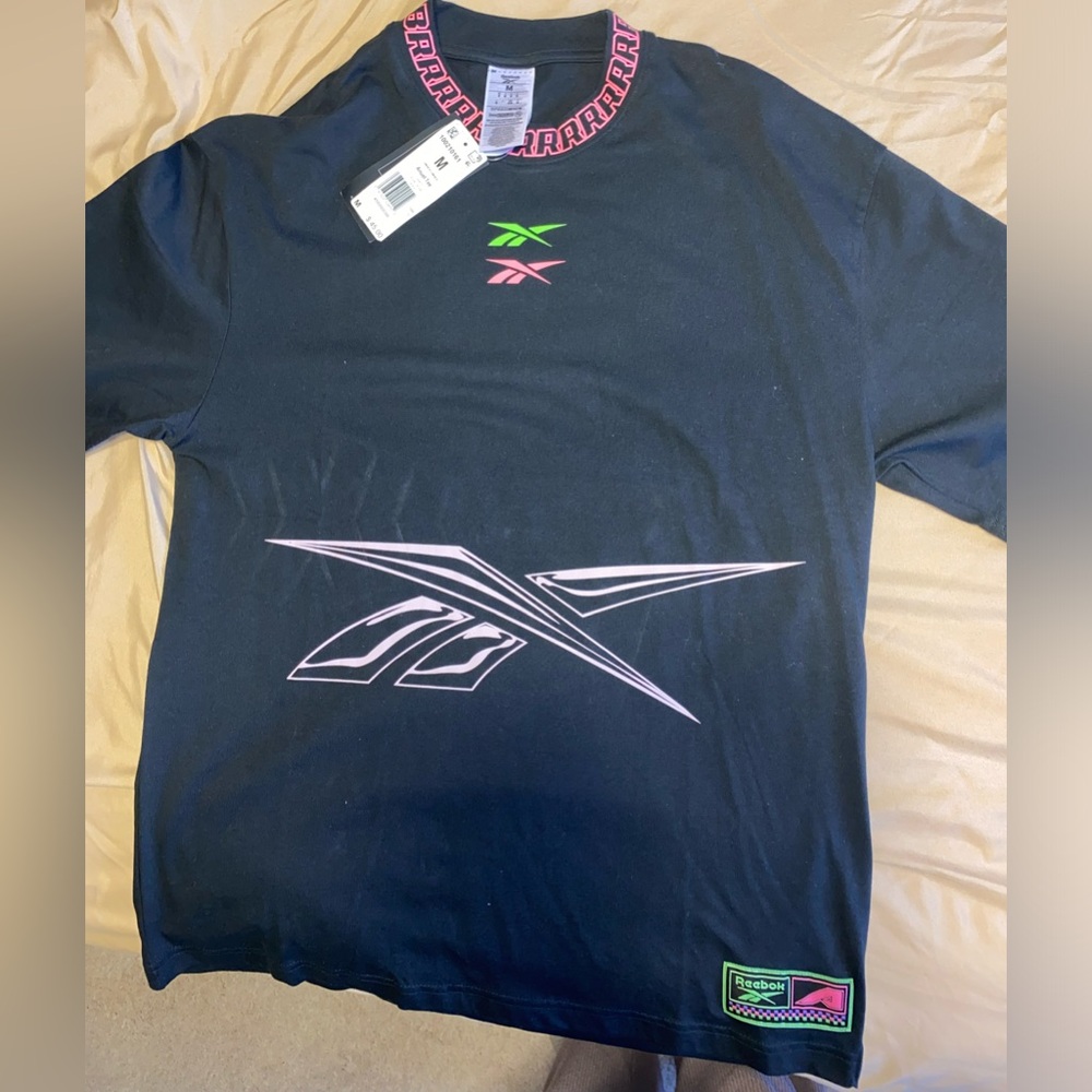 REEBOK - ANUEL black t-shirt